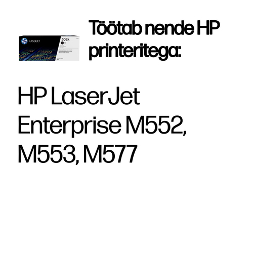 HP 508A Tonercartridge black — pilt 2