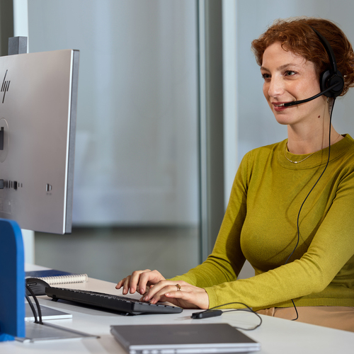 HP Poly Mission 415 USB Wired Headset — pilt 3