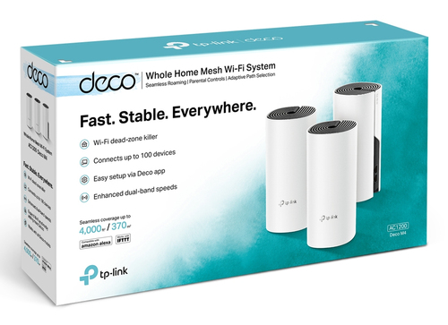 TP-LINK Whole Home Mesh WiFi System DECO M4(3-PACK) — pilt 3