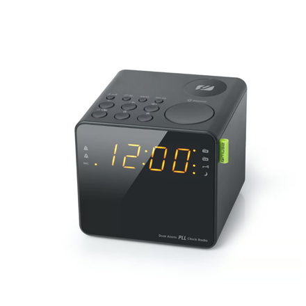 Muse Dual Alarm Clock Radio M-187CR