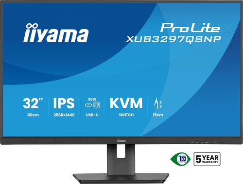IIYAMA XUB3297QSNP-B1 32inch IPS Panel — pilt 8