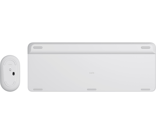 Slim Wireless Keyboard and Mouse Combo MK470-OFFWHITE-US INT'L-2.4GHZ-INTNL — pilt 4