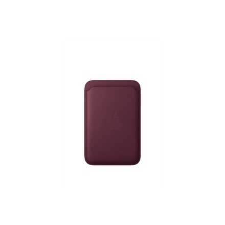 APPLE iPhone FineWoven Wallet with MagSafe - Burgundy | Apple