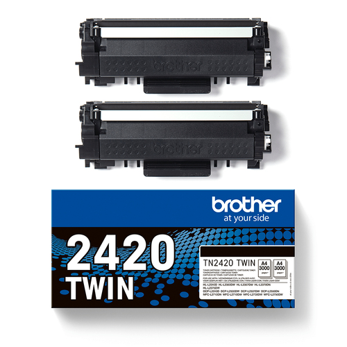 BROTHER TN2420 TWIN-pack black toners — pilt 4