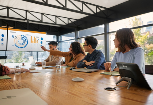 HP Poly A2 WHT TBL Mic — pilt 5