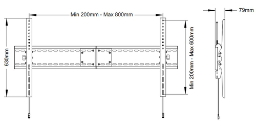 MB Universal Wallmount Tilt HD 800x600 — pilt 12