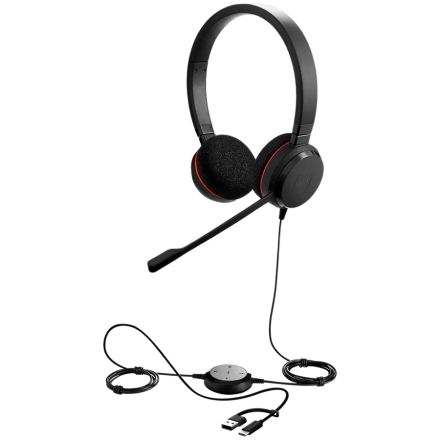 JABRA Evolve 20 USB C/A UC Stereo
