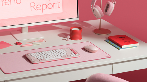 LOGI POP Mouse with emoji - ROSE — pilt 7