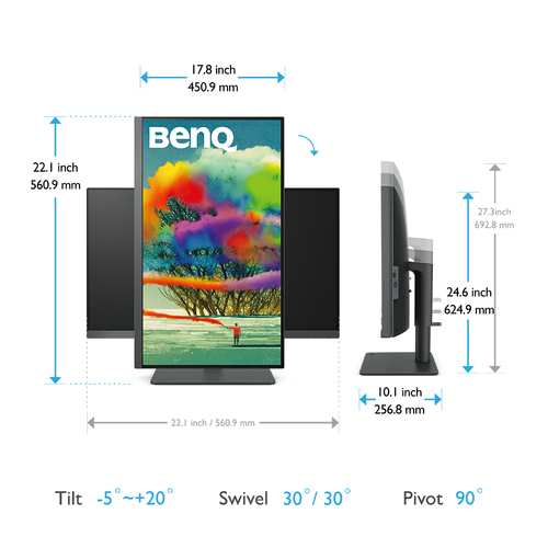 BENQ PD2705U 27inch LED 3840x2160 16:9 — pilt 5