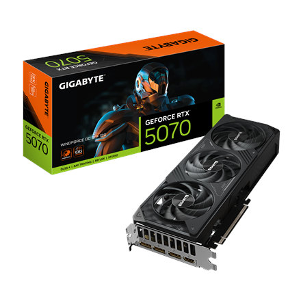 Gigabyte Gigabyte GeForce RTX 5070 WINDFORCE OC SFF 12G GV-N5070WF3OC-12GD