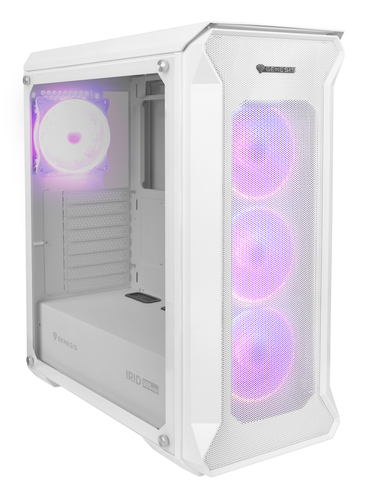 NATEC GENESIS PC case Irid 505 ARGB Wh — pilt 9