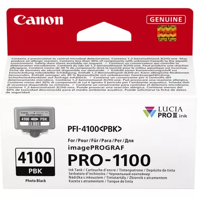CANON INK PFI-4100 Photo black tank — pilt 2