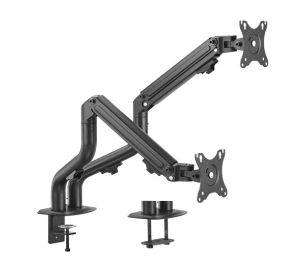 GEMBIRD Adjustable desk 2-display mount