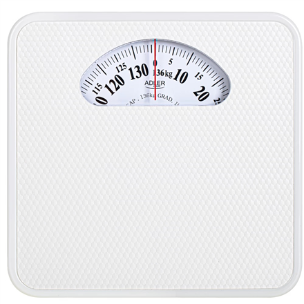 Adler Mechanical Bathroom Scale AD 8179 white
