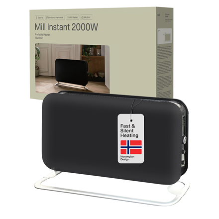 Mill Heater SG2000LED BLACK