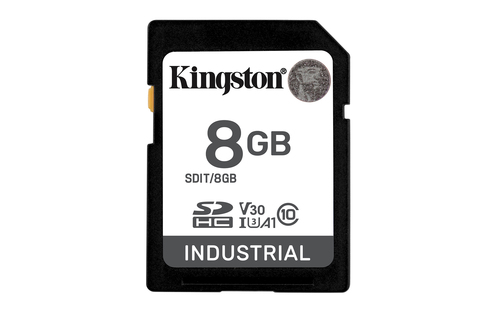 KINGSTON 8GB SDHC Industrial C10 UHS-I