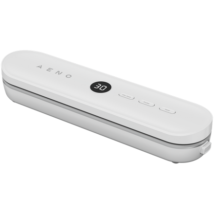AENO VS3 Vacuum Sealer, LED Display, 80W, 65kPa (+/-5kPa), White