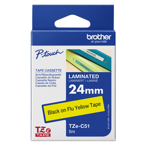 BROTHER TZEC51 Tape 24mm5m — pilt 3