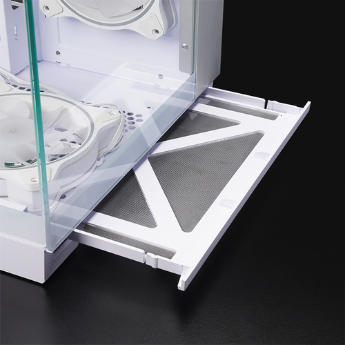 CHIEFTEC VISIO WHITE dual-chamber TG ATX — pilt 9