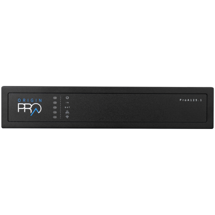 Origin Acoustics Pro Amplifier ProA125.1, 2-channel 125 Watt amplifier.