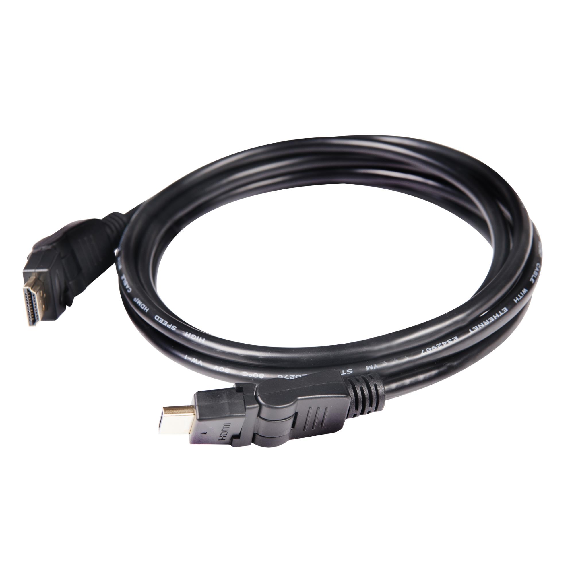 CLUB 3D HDMI2.0 360 Rotary Cable 2m