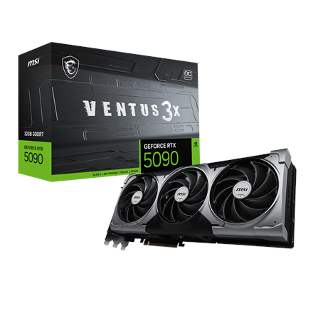 MSI MSI GeForce RTX 5090 32G VENTUS 3X OC GeForce RTX 5090 32G VENTUS 3X OC