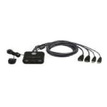 Aten 2-Port USB FHD HDMI Cable KVM Switch CS22HF-AT