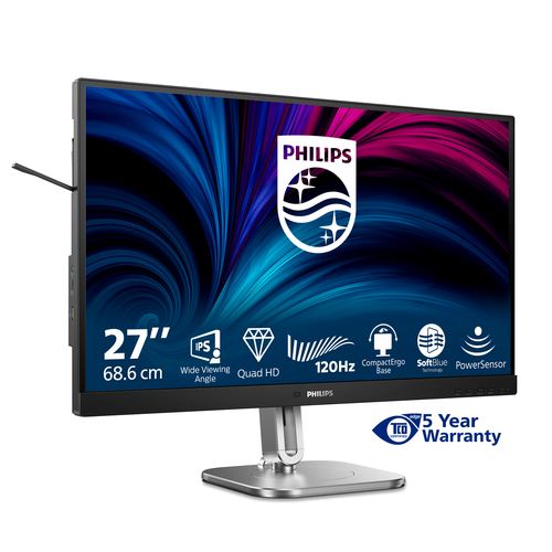 PHILIPS 27B2N4500/00 27inch WQHD 120Hz — pilt 4