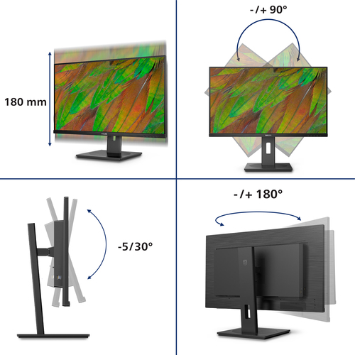 PHILIPS 32B1N3800/00 Monitor 31.5i UHD — pilt 3