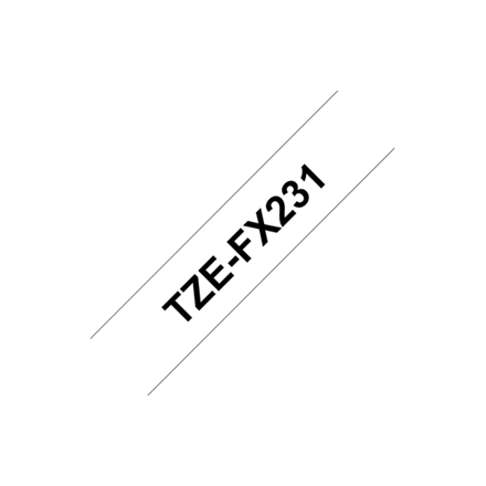 BROTHER TZEFX231 FlexiTapes 12mm 8m