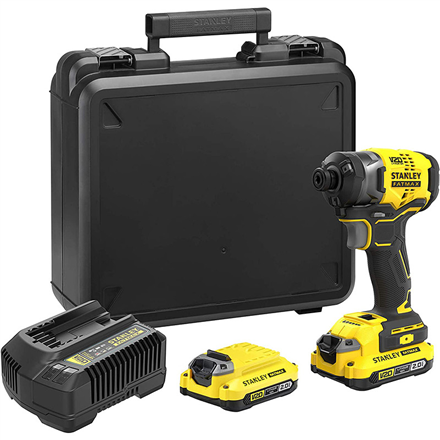 Stanley 18V V20 Brushless 3-Speed Impact Driver - 2.0Ah Kit SFMCF820D2K-QW