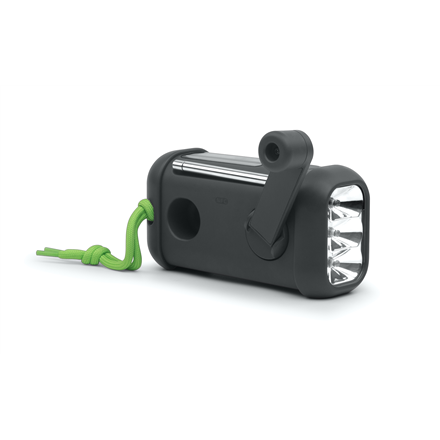 Muse Portable Solar Radio with Crank and Flashlight MH-08 MB