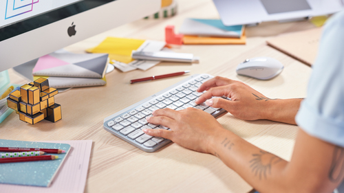 LOGI MX Keys Mini Wireless PALEGREY(PAN) — pilt 5