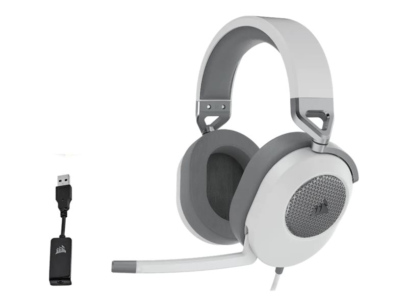 CORSAIR HS65 Surround Headset White EU — pilt 5
