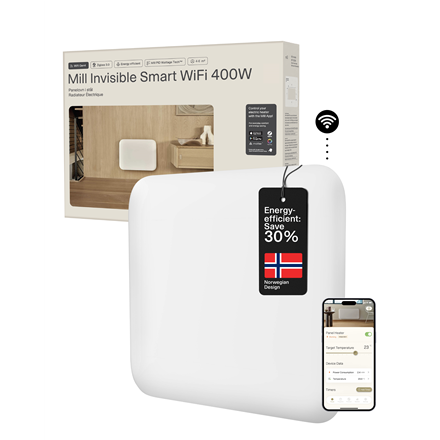 Mill Mill Invisible Smart WiFi Heater PA400WIFI4
