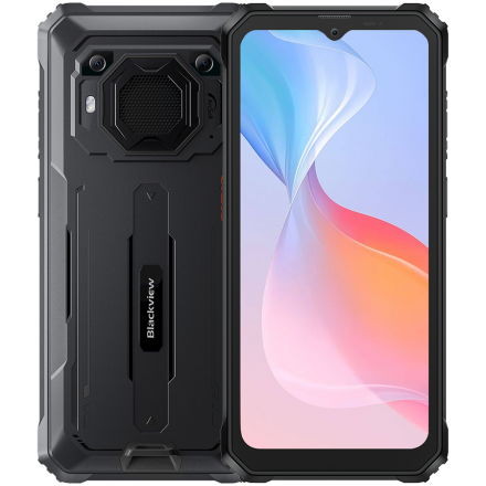 Blackview BV6200Pro 6.56" HD+ Helip P35 (Octacore 2.3Ghz) 6GB+128GB DS TF Card (1Tb Max) CAM 8+13+0.3MP 13000mAh IP68&IPK69 MIL-SPEC 810H No Charging Android 14 Black