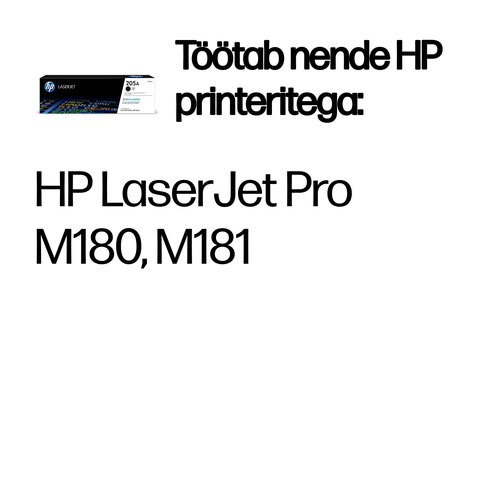 HP 205A Original Black LaserJet Toner — pilt 2