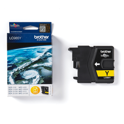 BROTHER LC985Y yellow ink DCP-J125 — pilt 3