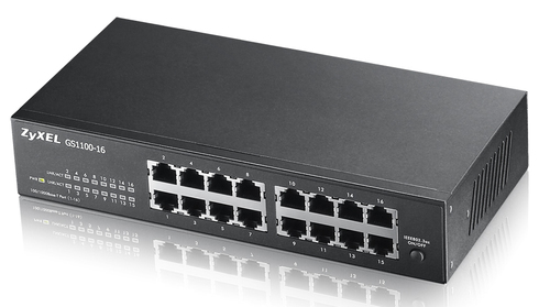 ZYXEL GS1100-16 16 port Gigabit UnmanSwc