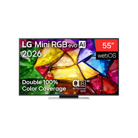 LG LG 4K evo AI Mini RGB TV 55MRGB87B3B.AEU