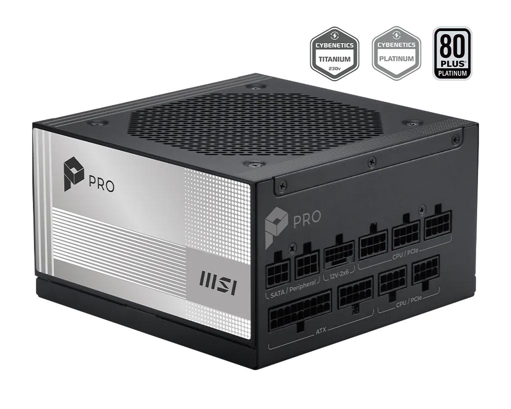 MSI Power Supply PRO A1000PL PCIE5