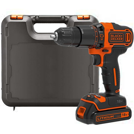 BLACK & DECKER BLACK & DECKER Impact driver-drill BDCHD18K-QW