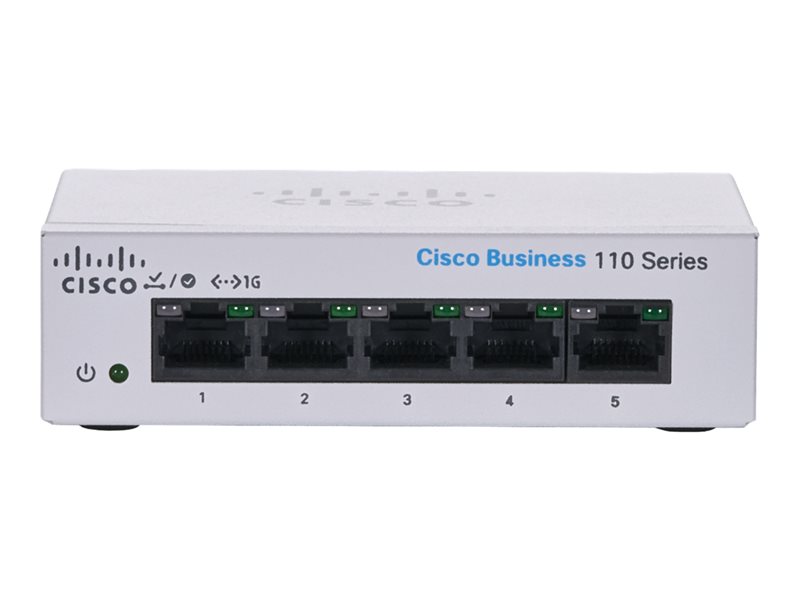 CISCO CBS110 Unmanaged 5-port GE Desktop — pilt 2