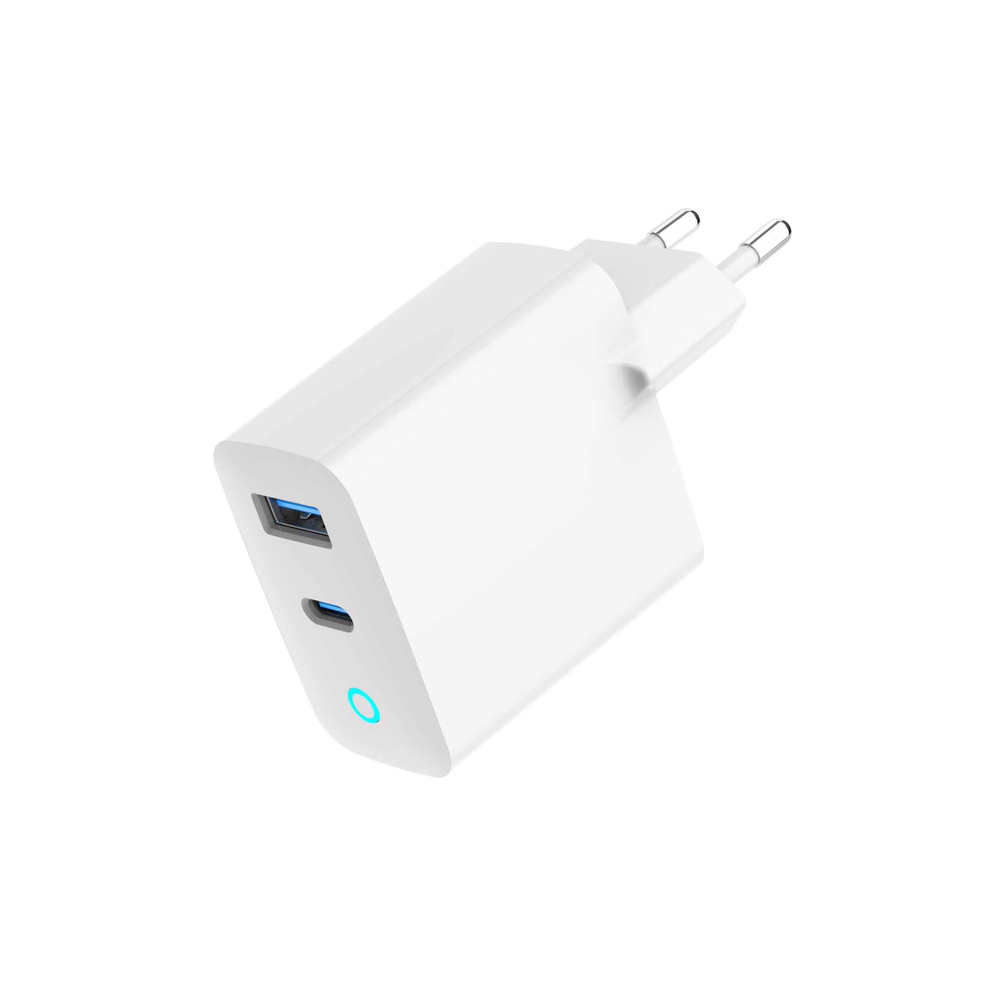 GEMBIRD 2-port 30W GaN USB fast charger