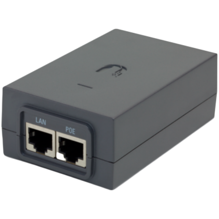 PoE Injector, 24VDC, 24W, Gigabit