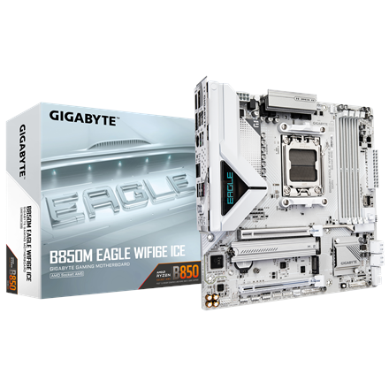 GIGABYTE B850M EAGLE WF6E ICE AM5