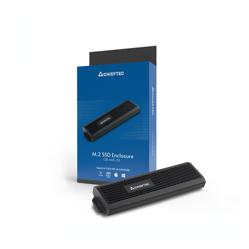 CHIEFTEC M.2 SSD PCI-E NVME SATA Enclsre — pilt 6