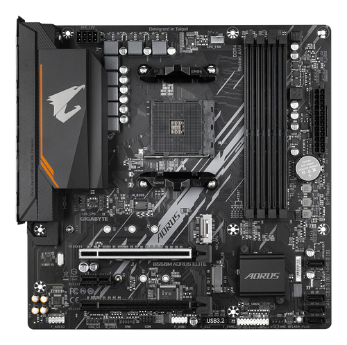 GIGABYTE B550M AORUS ELITE AM4 mATX MB — pilt 2