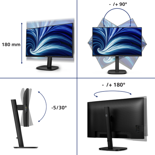 PHILIPS 24inch 1920x1200 100Hz IPS Flat — pilt 5
