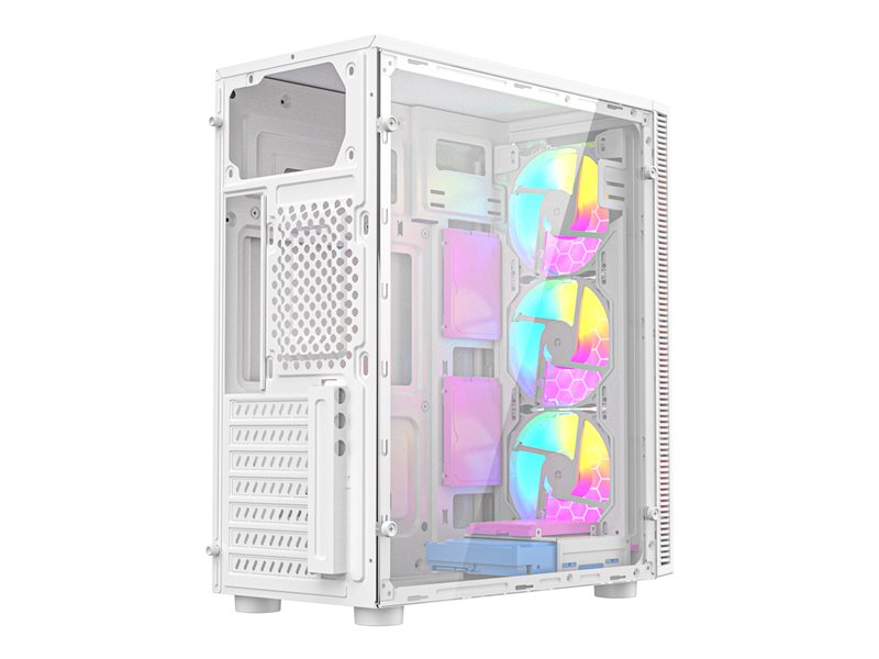 GEMBIRD Gaming ARGB case Fornax 500 wh — pilt 2